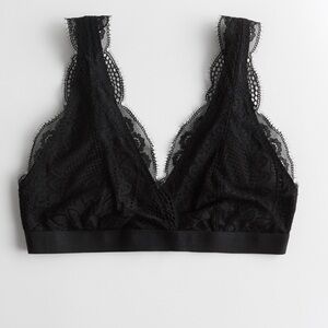 Gilly Hicks Elegant Black Lace Bralette
